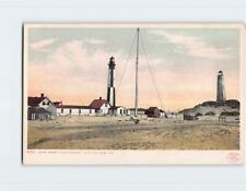 Postcard Cape Henry Lighthouse Old and New Virginia USA North America picture