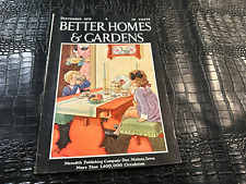 SEPTEMBER 1932  BETTER HOMES AND GARDENS magazine picture