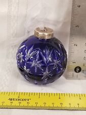 WATERFORD annual 1999 COBALT BLUE ORNAMENT picture