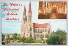 Postcard St. Helena's Cathedral Helena Montana c1974 picture