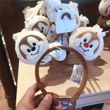 Disney authentic 2023 Chip Dale steamed buns Ear headband disneyland picture