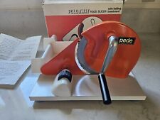EUC-Vintage PEDE Foldaway Manual Food Slicer-made In Holland picture