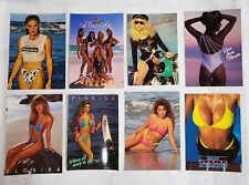 Vintage Florida Girls Postcard Lot Of 8 Oversized Risque Bikini Pin Up Models picture