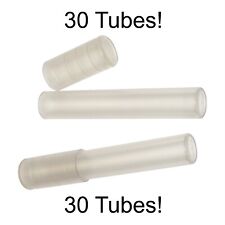 30 Le Tube Single Cigar Tubes CLEAR Adjustable 6