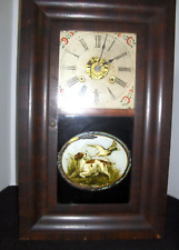 Antique Seth Thomas Mahogany OG Weight Driven Shelf Clock C.1880's Repair/Part's picture