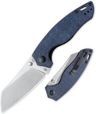 KIZER V4593C1 TOWSER K FOLDING KNIFE BLUE CANYON RICHLITE HANDLE 154CM STAINLESS picture