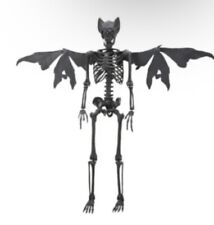 New SINGLE  5 ft. Battery Operated LED Poseable Bat Skeleton From Home Depot  picture