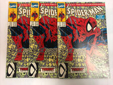 3 Copies Of Spider-Man (1990)(Green) # 1 Todd Mcfarlane (NM) picture