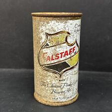 Vintage 50s Falstaff Flat Top Beer Can 12 oz Man Cave Decor El Paso Brewery picture