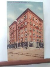 VTG Postcard, independent order of odd fellows building Springfield Illinois picture