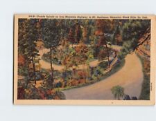 Postcard Double Spirals on Iron Mountain Highway to Mt. Rushmore Memorial SD picture