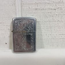 Nice ~ Vintage Zippo Slim Venetian Lighter 1995 Not Engraved Factory Serviced picture