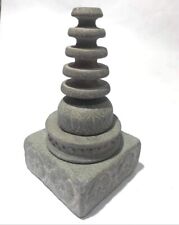 Ghandhara Art Very Ancinet Old Chorlite Stone 4 Pices Bhuddain Stupa Statue picture