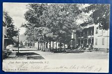 1910 Jeffersonville New York Vintage Postcard. NY. Easy Main St. Undivided Back picture