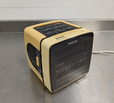 Philips D3112 Vintage Cube Retro Clock Alarm Radio Fully Working picture