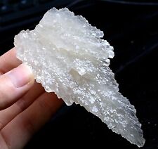 110gNatural Complete “Angel Wings” White Calcite Crystal Mineral Specimen/China picture