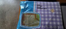 Vintage Penn-Prest Fashion Manor Double Bed Striped Fitted Sheet New in Package picture