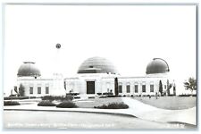 c1940's Griffith Observatory Griffith Park Hollywood CA RPPC Photo Postcard picture