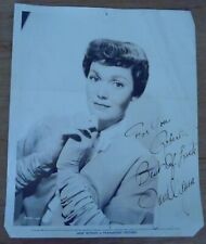 JANE WYMAN 1952 Paramount Pictures Silver-Gelatin B & W Print SIGNED picture