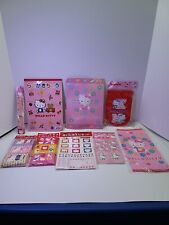 Sanrio Hello Kitty Vintage Stationary Lot Bundle 97-2004 Era. picture