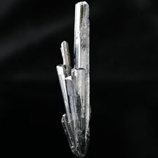 98Ct Top Class Bright Stibnite Crystal Cluster Mineral Samples / Hunan, China picture