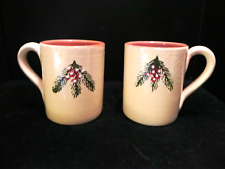 CHRISTMAS PINE by FURIO set of 2 Mugs 12 oz - NEW picture