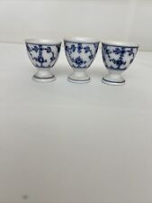 Egg Cups Vintage Blue And White picture