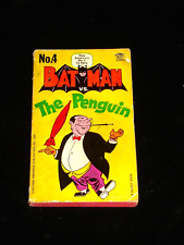 BATMAN vs THE PENGUIN #4 VINTAGE 1966 SIGNET PAPERBACK BOOK 1st PRINT picture