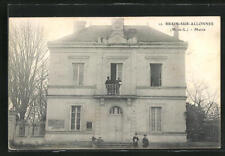 CPA Brain-sur-Allonnes, City Hall 1909  picture