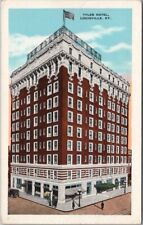 Vintage 1930s Louisville, Kentucky Postcard TYLER HOTEL Street View KROPP Unused picture