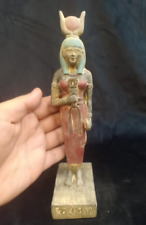 Rare Pharaonic Statue of Goddess Isis Ancient Egyptian Antiquities Egypt BC picture