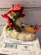 Charming tails by fitz and floyd happy holiday bouquet 98/235 picture