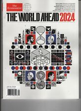 JOE BIDEN & MORE THE ECONOMIST MAGAZINE SPECIAL ISSUE THE WORLD AHEAD IN 2024 picture