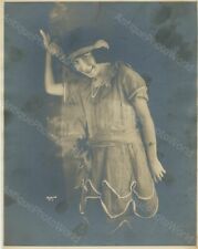 Pretty woman performer costume antique Art Deco photo picture