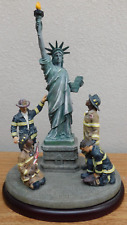 Vintage 2001 Red Hats Of Courage United We Stand Figurine Statue picture