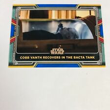 2022 Topps Star Wars The Book of Boba Fett Base #99 Blue Parallel Disney Plus picture