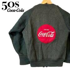 Rare 50S 50 Vintage Coca-Cola Corporate Grunge Bolo Blouson picture