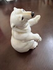 Lorenz Hutschenreuther Polar Bear Figurine Achtziger Germany Porcelain 1940 picture