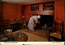Massachusetts Canton John Fenno House 1704 ~ 1970s vintage postcard sku443 picture