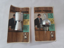 Vintage Mr. Bartender Party Pals Dome Pourer and Double Jigger - New picture
