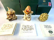 Vtg. Harmony Kingdom lot of 3 trinket boxes Treasure Jests picture