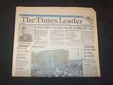1991 NOVEMBER 12 WILKES-BARRE TIMES LEADER - ISRAEL NOT GIVING GROUND - NP 7528 picture