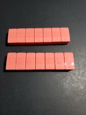 Tupperware 7-Day Pill Vitamin Advil Keepers With Braille Coral New Set of 2 picture