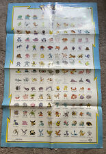 Vintage 90’s Scorpio Pokemon Gotta Catch 'Em All 16”x20” Poster 1998 picture