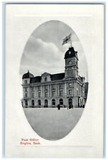 c1910 Post Office Regina Saskatchewan Canada Embossed Antique Postcard picture