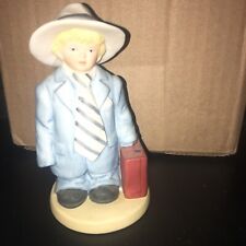 Vintage HOMCO Figurine #1488 -  Boy Playing Dress Up -   Retired picture