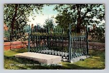 Salt Lake City UT-Utah, Brigham Young's Grave, Antique, Vintage c1908 Postcard picture