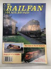 Vintage Railfan Railroad Magazine April 1988 picture