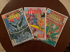 New Teen Titans #31 #32 & #33 (DC 1983) 1st Thunder 1st Lightning Bronze Age picture