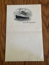 RMS Mauretania On-Board Stationery / Cunard Line / RMS Lusitania picture